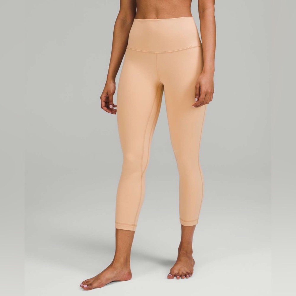 Lululemon Align High-Rise Crop 23" Leggings in Contour Size 6 - Picture 2 of 10